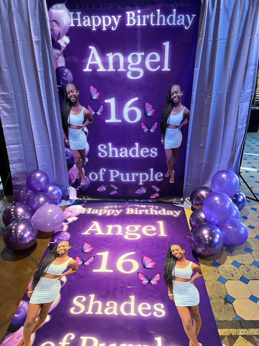 Custom Backdrops and Floor Decals